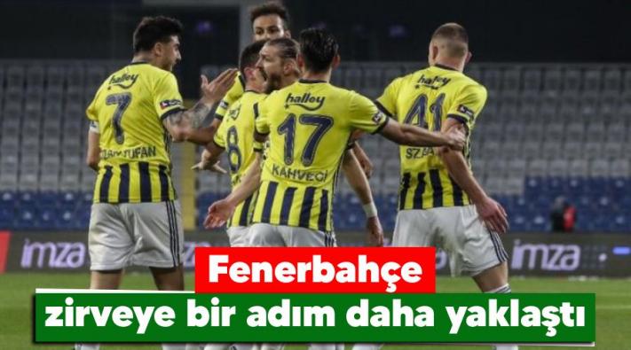 <Fenerbahçe zirveye bir adım daha yaklaştı.....