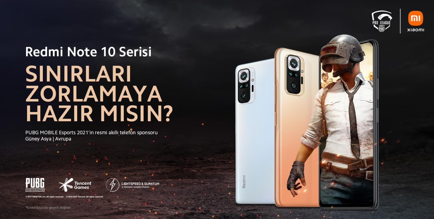 <Xiaomi PUBG Mobile E-spor Turnuvalarının Türkiye’deki akıllı telefon sponsoru oldu