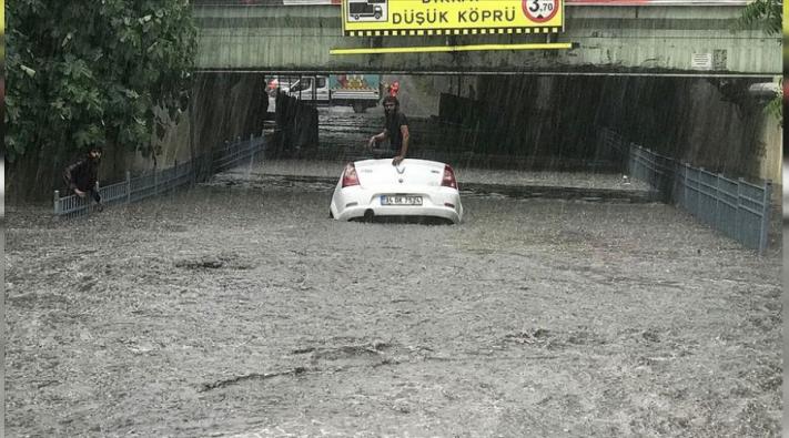 <İstanbul’da sağanak etkili oluyor.....