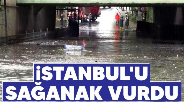 <İstanbul’u sağanak vurdu.....