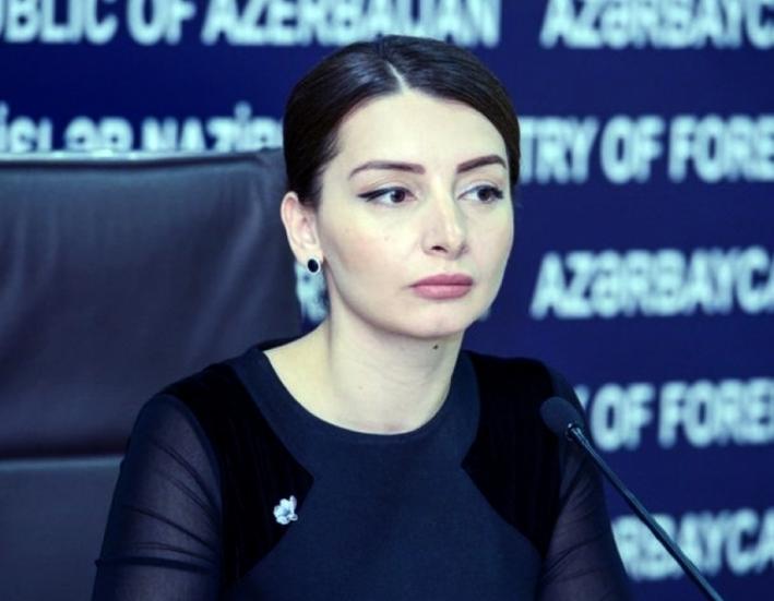 <Leyla Abdullayeva: ermənistan XİN-nə üçtərəfli Birgə bəyanatların icrasına yönəlik addımlar atmalarını tövsiyə edirik.....