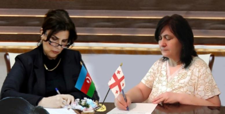 <Dövlət Tərcümə Mərkəzi ilə Gürcüstan Milli Yazıçılar İttifaqı arasında memorandum imzalanıb.....