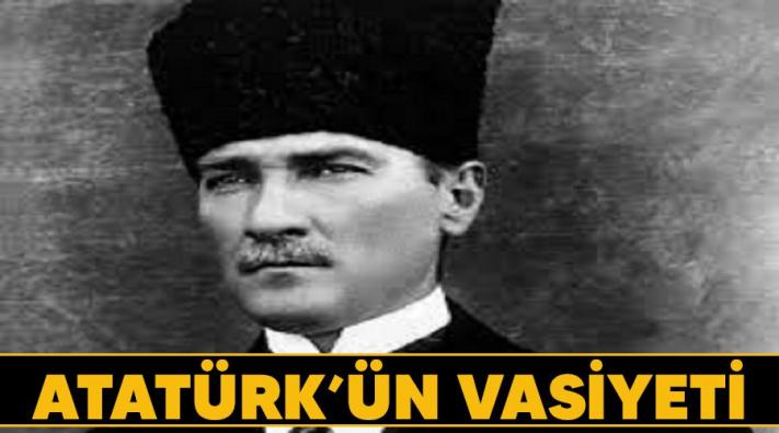 <Atatürk’ün vasiyeti..... (Prof. Dr. Haydar Baş’ın kaleminden)