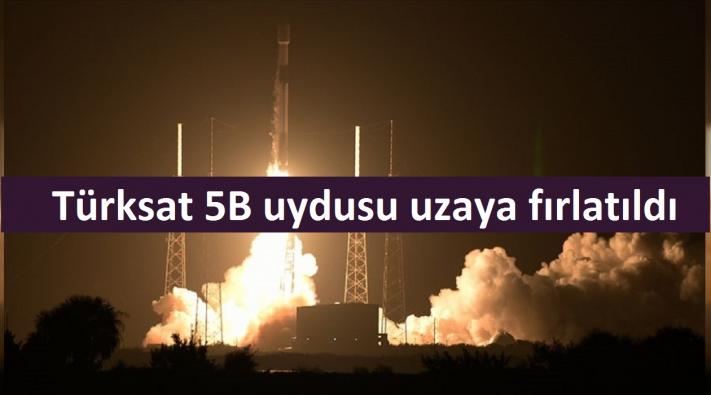 <Türksat 5B uydusu uzaya fırlatıldı.....