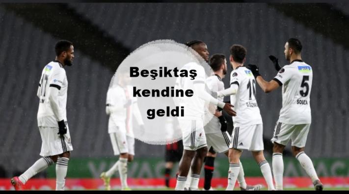<Beşiktaş kendine geldi.....