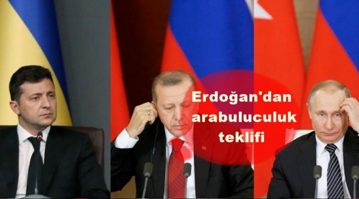 <Erdoğan’dan arabuluculuk teklifi.....