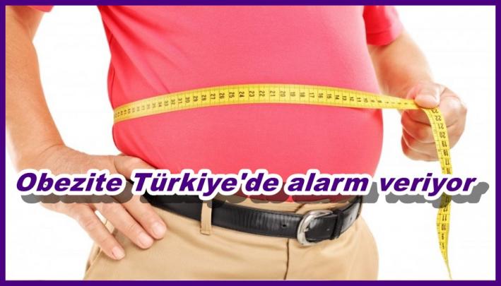 Obezite Türkiye’de alarm veriyor.....