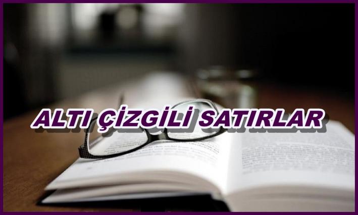 <ALTI ÇİZGİLİ SATIRLAR -64-