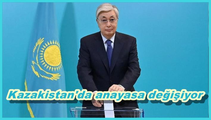 Kazakistan’da anayasa değişiyor.....
