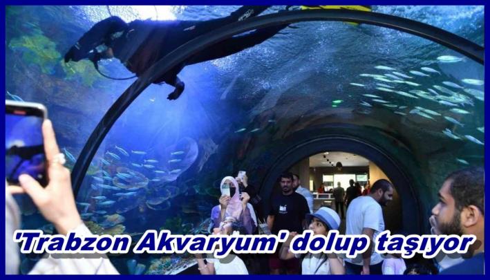 <’Trabzon Akvaryum’ dolup taşıyor.....