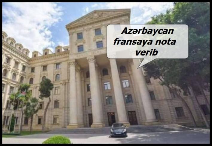<Azərbaycan fransaya nota verib.....