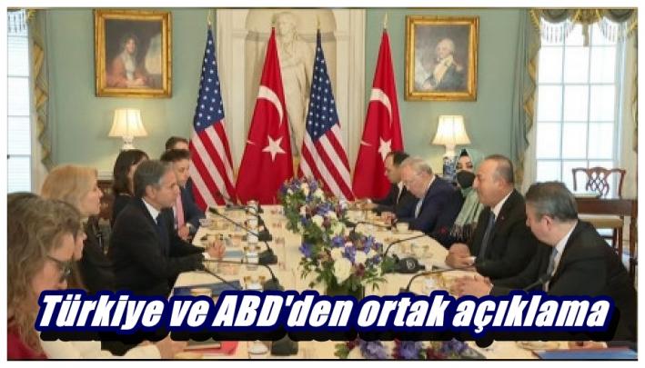 <Türkiye ve ABD’den ortak açıklama.....