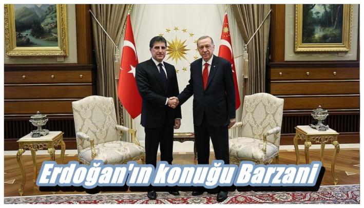 Erdoğan’ın konuğu Barzani.....