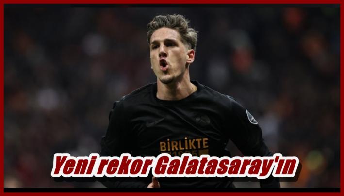 <Yeni rekor Galatasaray’ın.....
