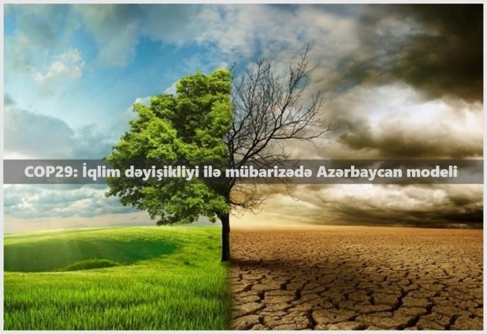<COP29: İqlim dəyişikliyi ilə mübarizədə Azərbaycan modeli