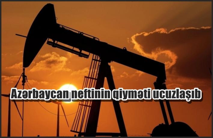 <Azərbaycan neftinin qiyməti ucuzlaşıb