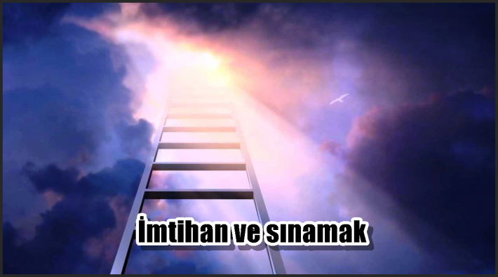 <İmtihan ve sınamak