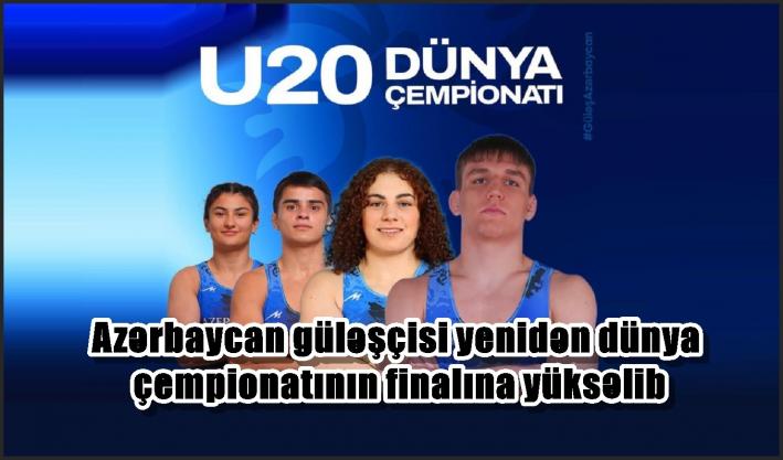Azərbaycan güləşçisi yenidən dünya çempionatının finalına yüksəlib